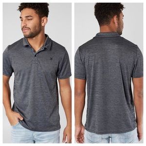 Hurley Dry Fit Polo | Size: Large | Color: Gray